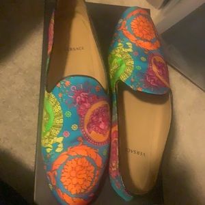 Versace men’s slip ons medusa multi-color
